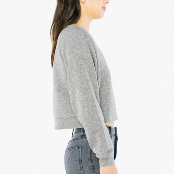 WHOLESALE LOT OF 6 American Apparel Fleece Crop - Picture 2 of 6